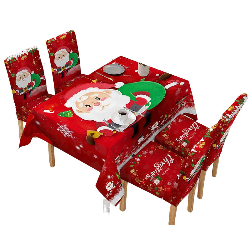 Weihnachtstischdecke aus nachhaltigem Material – Festliche Tischdecke