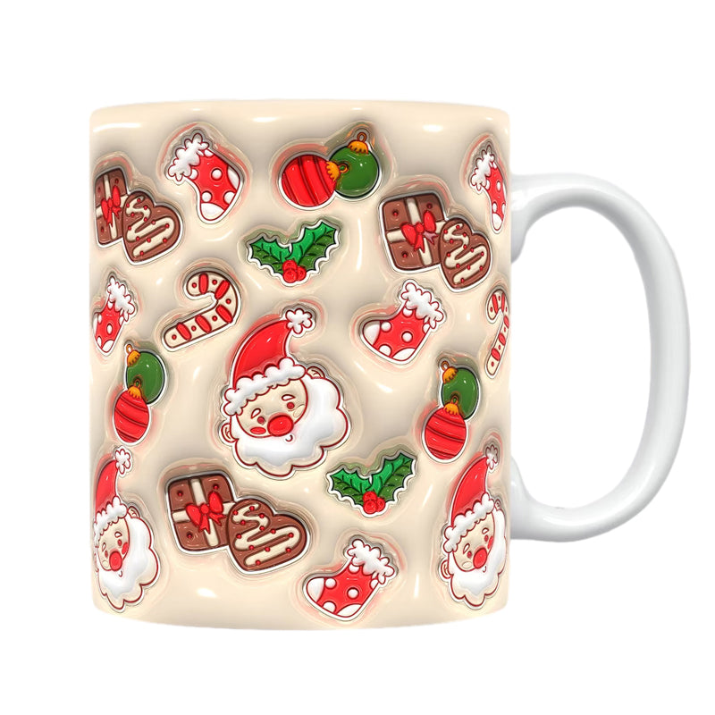 Festliche 3D Kaffeetassen für Weihnachten | GlanzTasse