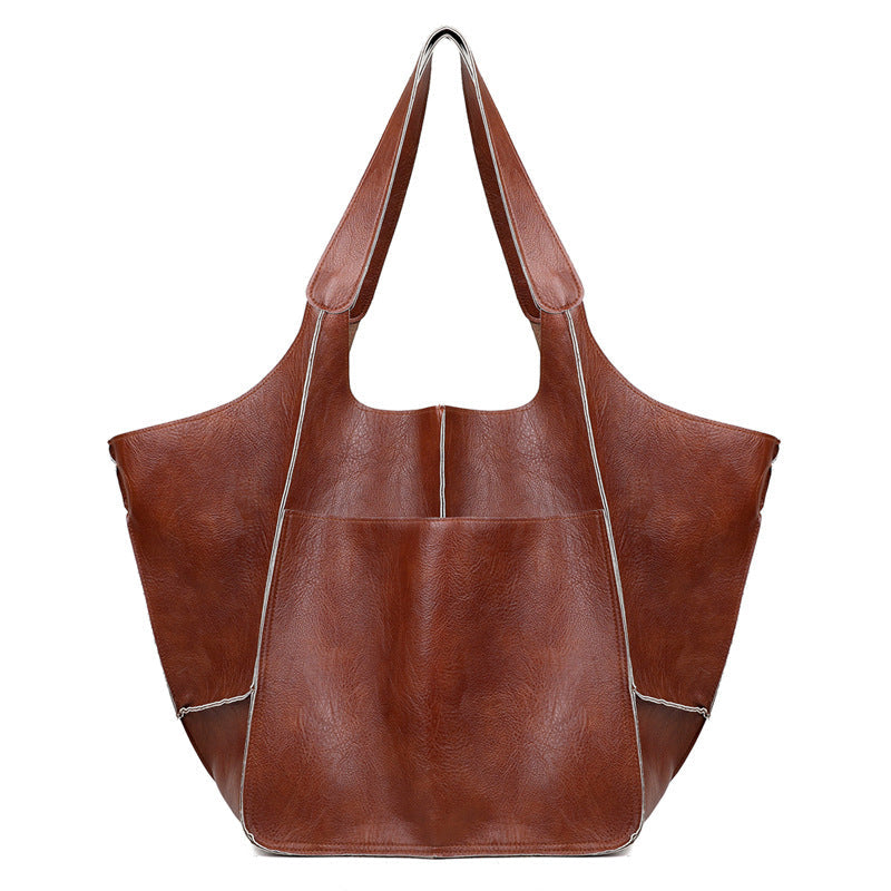 Geräumige Wochenendreise-Tasche aus hochwertigem Kunstleder
