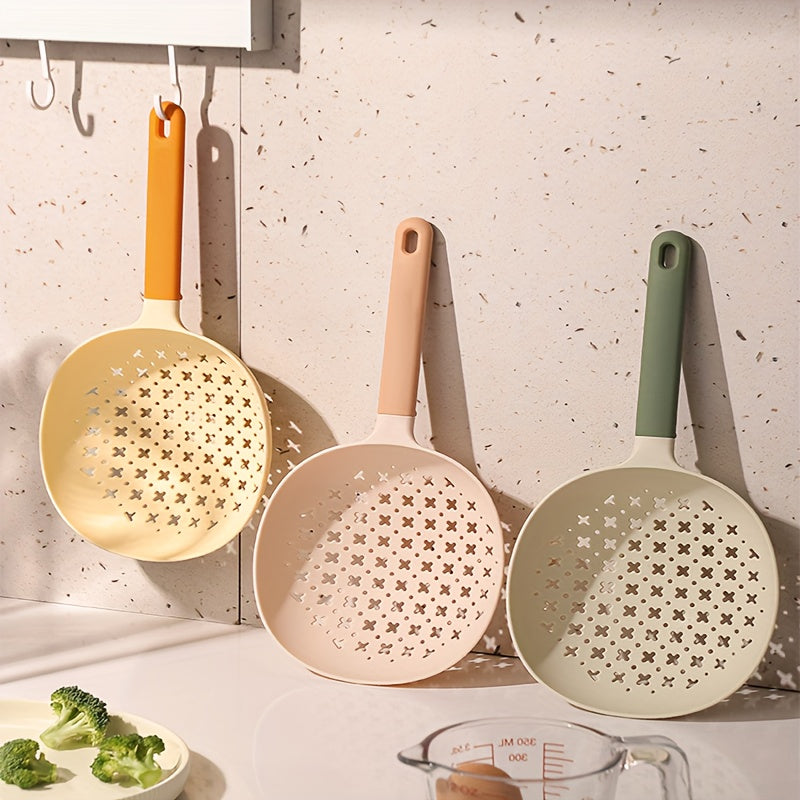 Precision Stainless Steel Kitchen Sieve | Ergonomic Handle | Versatile for Pasta, Vegetables, and More
