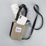 Vielseitige Schultertasche mit Getränkehalter