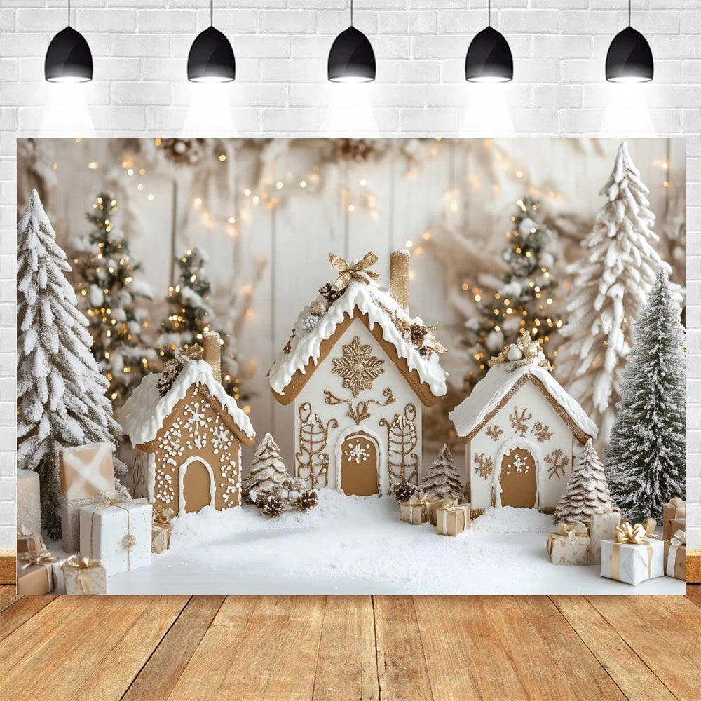 Magical Christmas Photo Background | Festive Scenery for Portraits