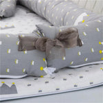 Faltbares Babybett mit Kissen – Tragbares Design für unterwegs