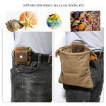 Leder- und Canvas-Bushcraft-Tasche