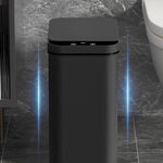 Set mit 2 intelligenten Sensor-Mülleimern – berührungslos und kompakt (schwarz)