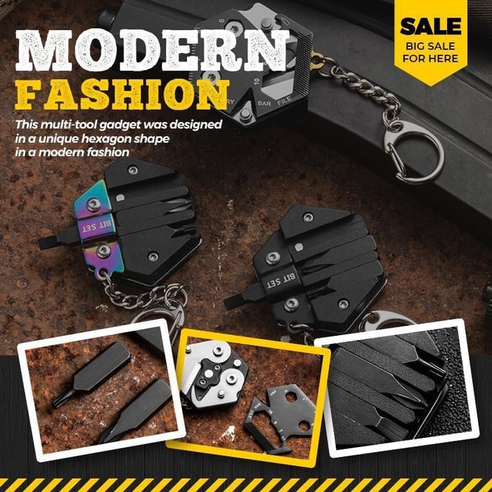 All-rounder - Compact multi-tool for adventures