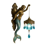 Elegante Wandlampe mit Meerjungfrauendesign