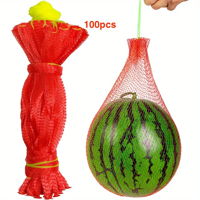 Fruit Protection Net 100-Pack | Robust Support Net | 30 cm | Ideal for Melons & Pumpkins