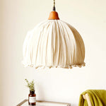 Nordische Eleganz: Verstellbare LED-Pendelleuchte in Beige