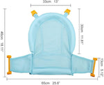 Knickbare Babybadewanne mit rutschfestem Sitz und Sicherheitsgurt