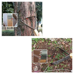 GrünProfi Triangular Garden Scraper | Metal Blade with Wooden Handle 26.8 x 12 cm