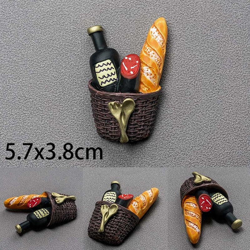 Magnetset für Kühlschrank mit Cartoon-Motiven