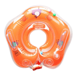 Safe baby swimming ring with double buoyancy system