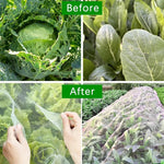 EcoGuard Plant Protection Net | Robust Insect and Bird Protection | Light Permeable for Vegetables and Fruits