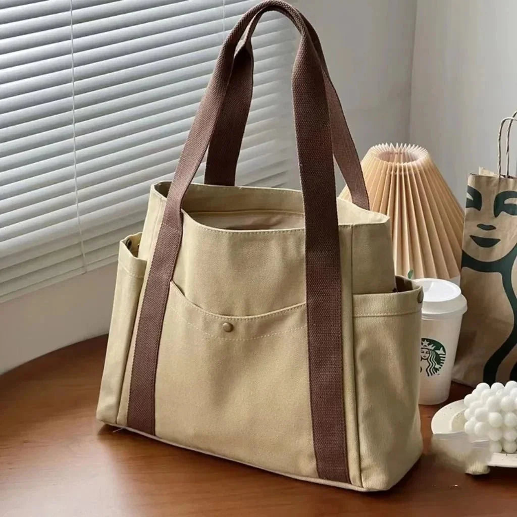 Stylische Alltags-Tasche mit vielseitigen Fächern