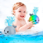 Sparkling Whale Magic – Interactive LED Bath Toy