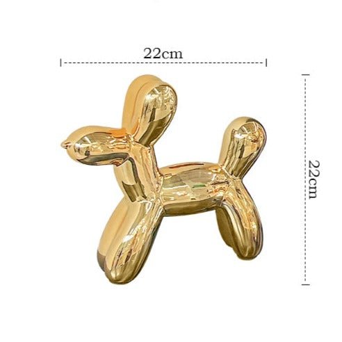 Elegantes Sparschwein in Hundedesign