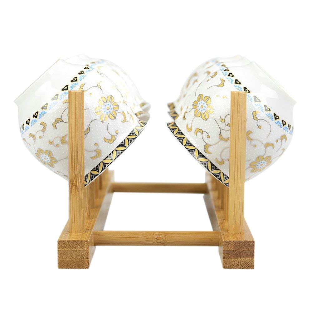 Eleganter Geschirrständer aus Bambus | EcoStore