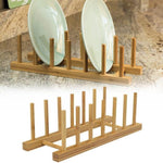 Eleganter Geschirrständer aus Bambus | EcoStore