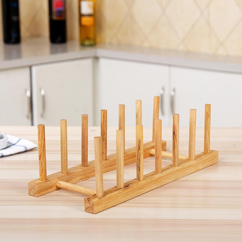 Eleganter Geschirrständer aus Bambus | EcoStore