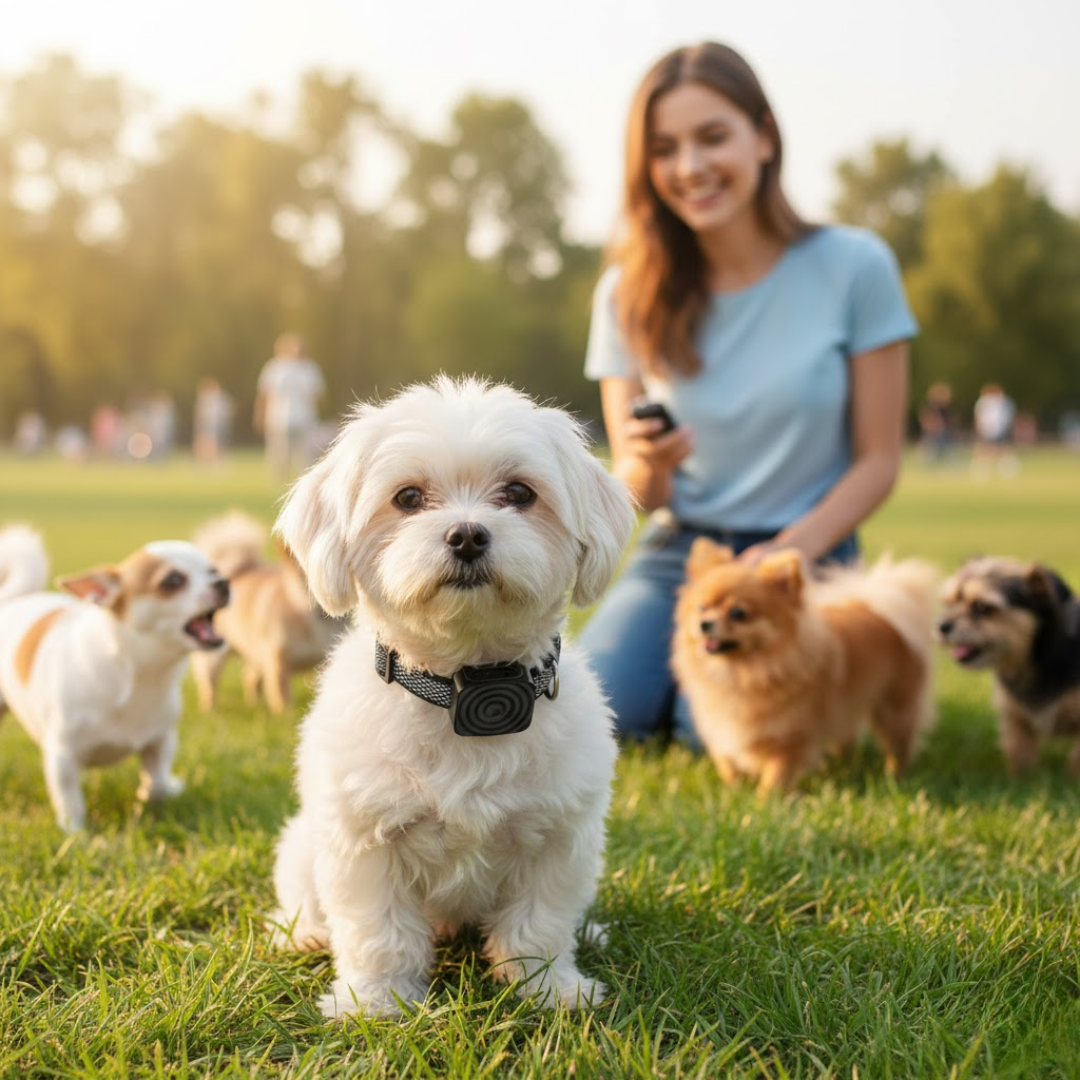 Sanftes Trainingshalsband für kleine Hunde mit intelligenter Technologie