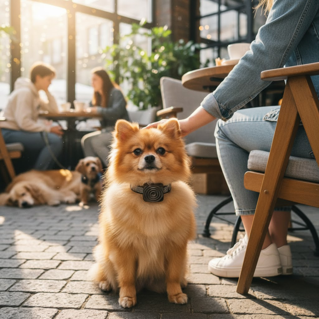 Sanftes Trainingshalsband für kleine Hunde mit intelligenter Technologie