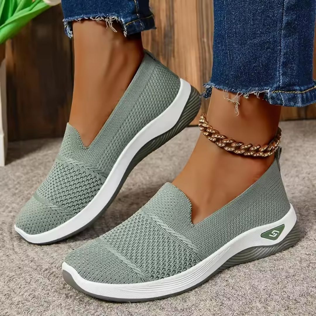 Elegant Women's Sneakers with Orthopedic Support
