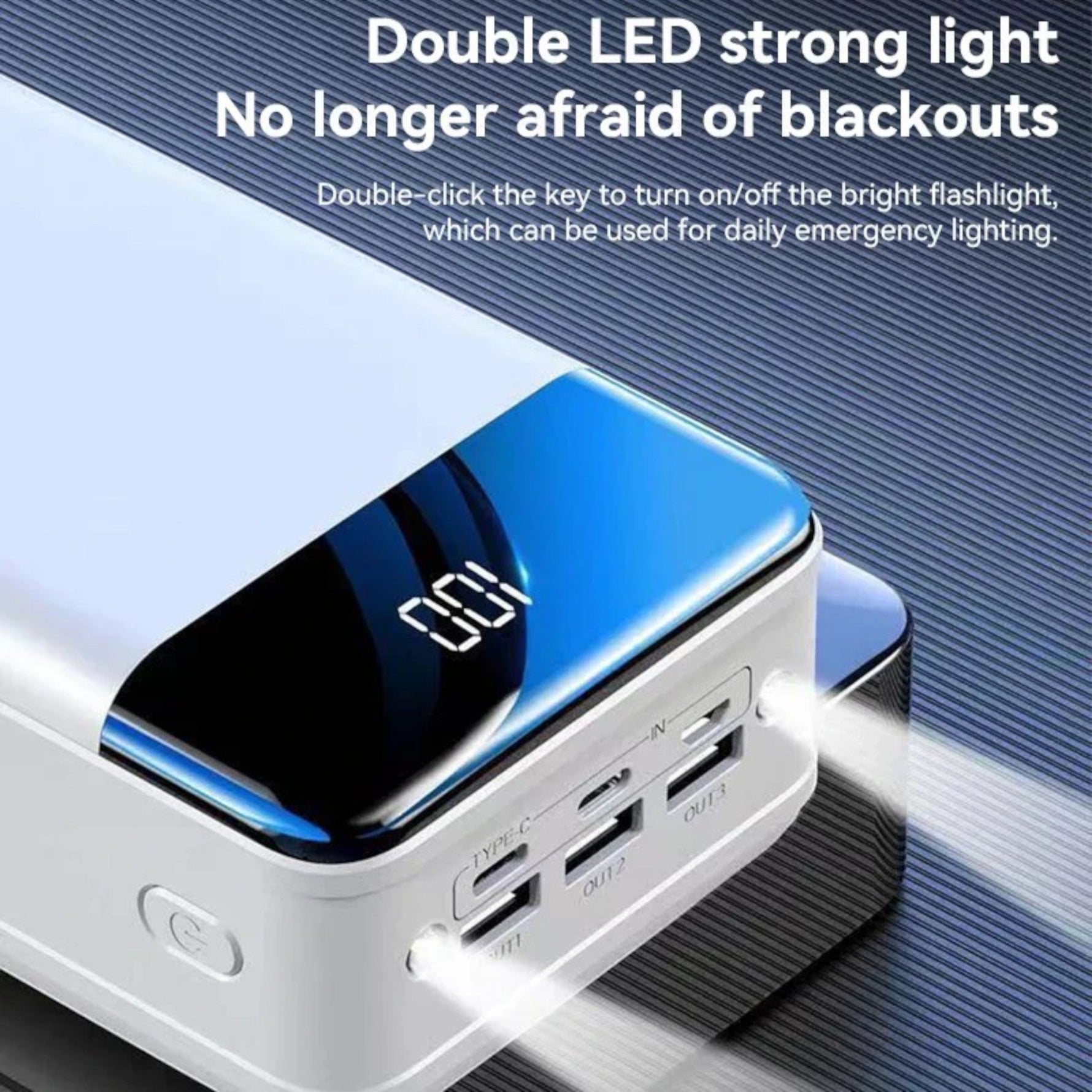 Energy Booster 30000mAh – Fast Charging On the Go