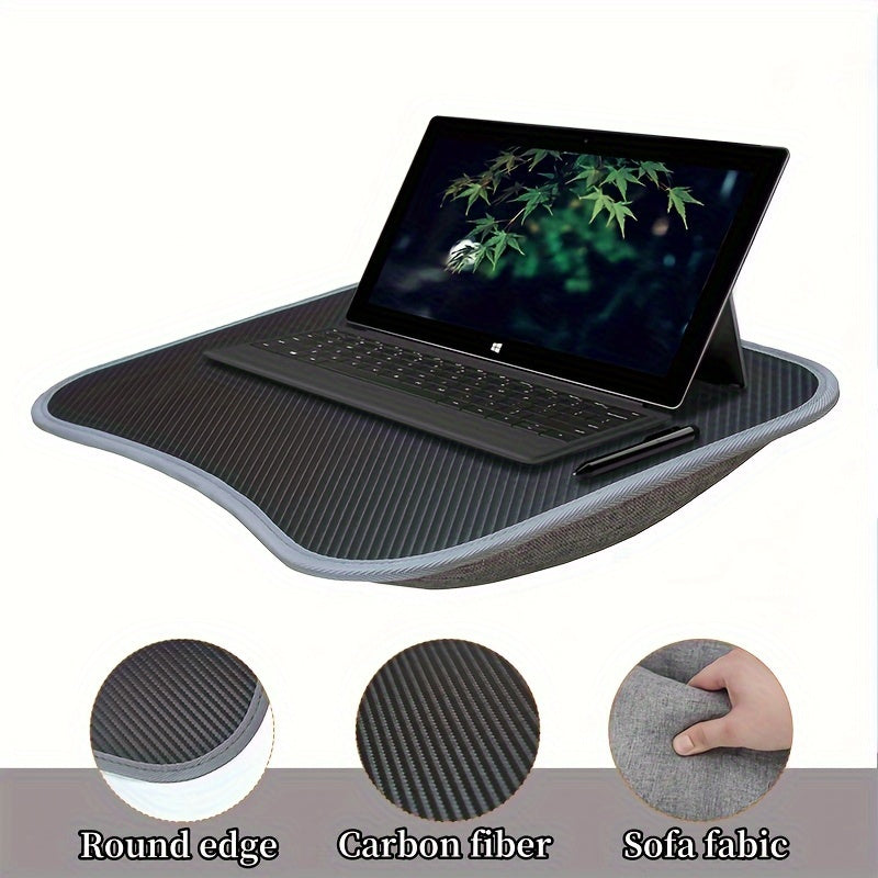 Tragbarer Laptop-Tisch mit weichem Boden – Ideal für Bett, Sofa und unterwegs