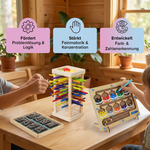 Entwicklungsförderndes 3-teiliges Montessori Puzzle-Set für Kinder