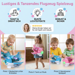 Flugzeug Spielzeug mit Tanzfunktion – Lustiges Kinder Spielzeug
