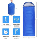 WärmePro Trekking Sleeping Bag | For -5°C to 20°C | Lightweight & Compact