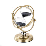 Elegante Sanduhr mit Goldrahmen – Zeitloses Design für Ihr Zuhause