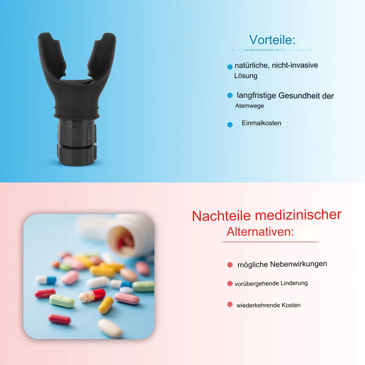 Atemtrainer für effektives Atemtraining