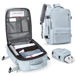 ReiseRucksack | Großer, Wasserdichter Rucksack für Frauen – Sicher & mit USB-Anschluss