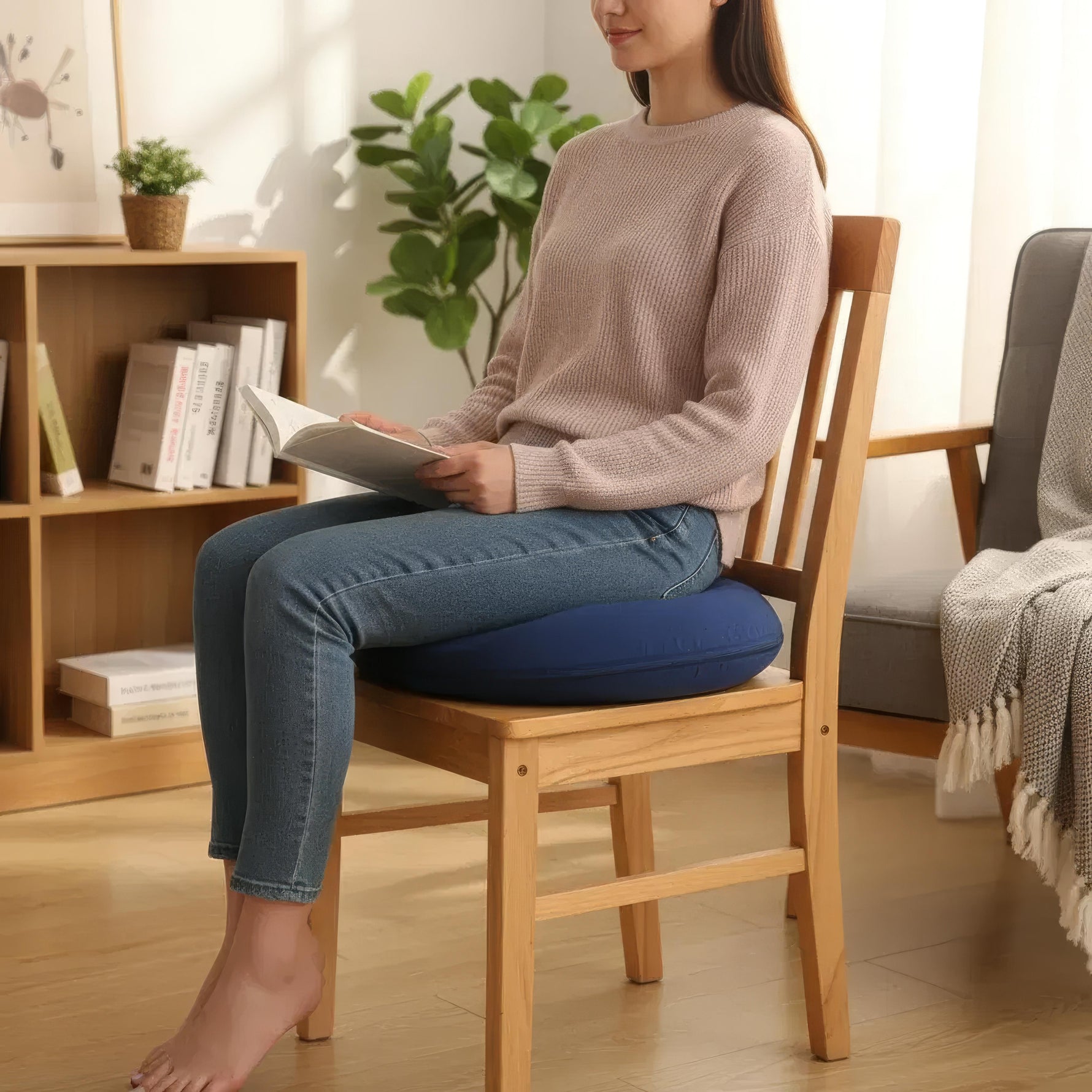 Ergonomisches Sitzkissen – Atmungsaktiv für optimalen Komfort
