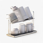 Double Cup Holder - Maximize Your Storage Space and Speed Up Drying