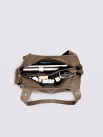 Stylische Handtasche mit mehreren Fächern und abnehmbarem Schultergurt
