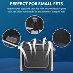 Expandable Pet Basket for Bikes – Comfortable and Safe for Small Companions