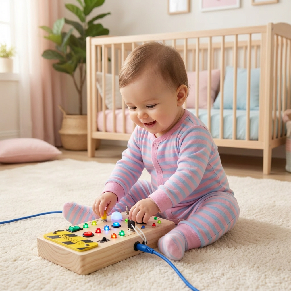 Holztafel für Montessori Beschäftigungen