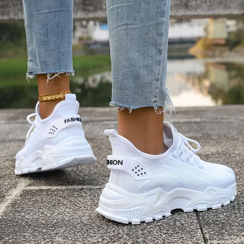 Women's Lightweight Sneakers - Breathable Running Shoes for All Seasons