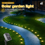 Sonnenstrahl Solar LED Außenleuchten | 15/30 LEDs | 8 Lichtmodi | IP65 Wetterfest