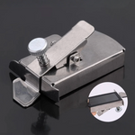 Magnetic seam guide for precise and clean seams
