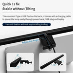 Intelligente LED-Beleuchtung für Monitore | USB-betrieben | 33 cm / 50 cm