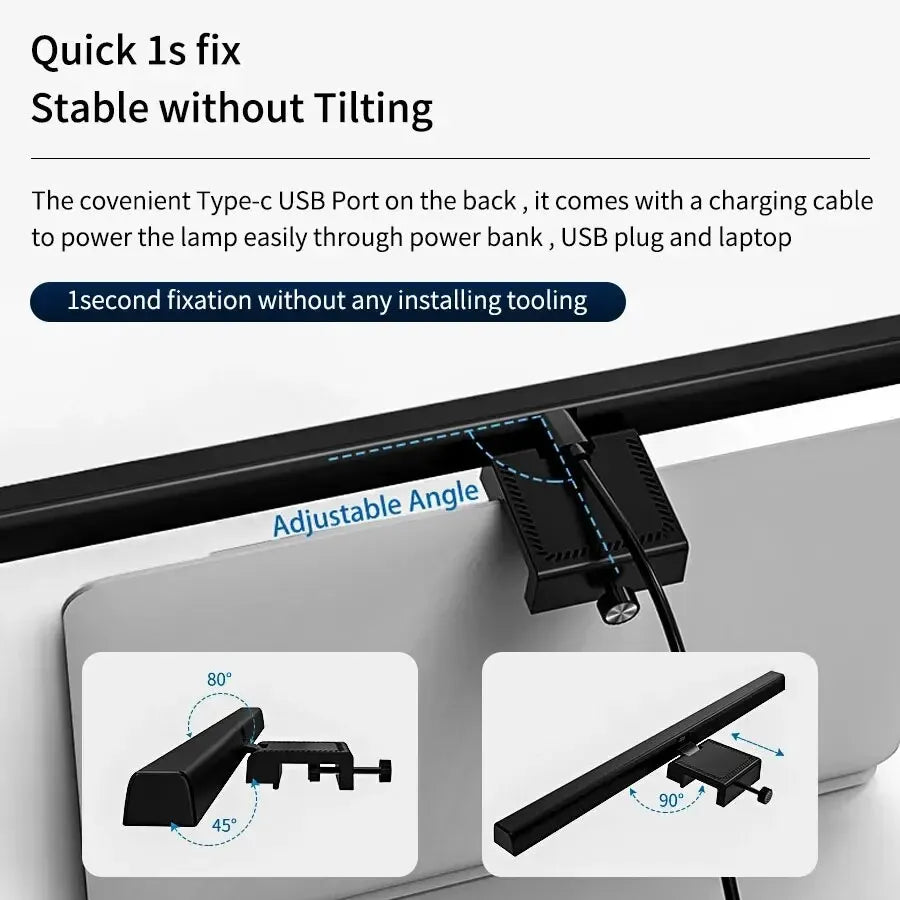 Intelligente LED-Beleuchtung für Monitore | USB-betrieben | 33 cm / 50 cm