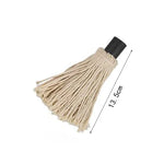 GourmetGrill Basting Brush Set | Cotton Bristles | Wooden Handle