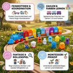 Bauernhof Lernspielzeug für Kinder im Montessori-Stil