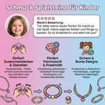 Kinderspielsteine aus Schmuckmaterial