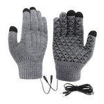 Heat Protection Gloves | USB Rechargeable | Touchscreen-friendly & Non-slip | Thermal Winter Gloves for Outdoor Activities
