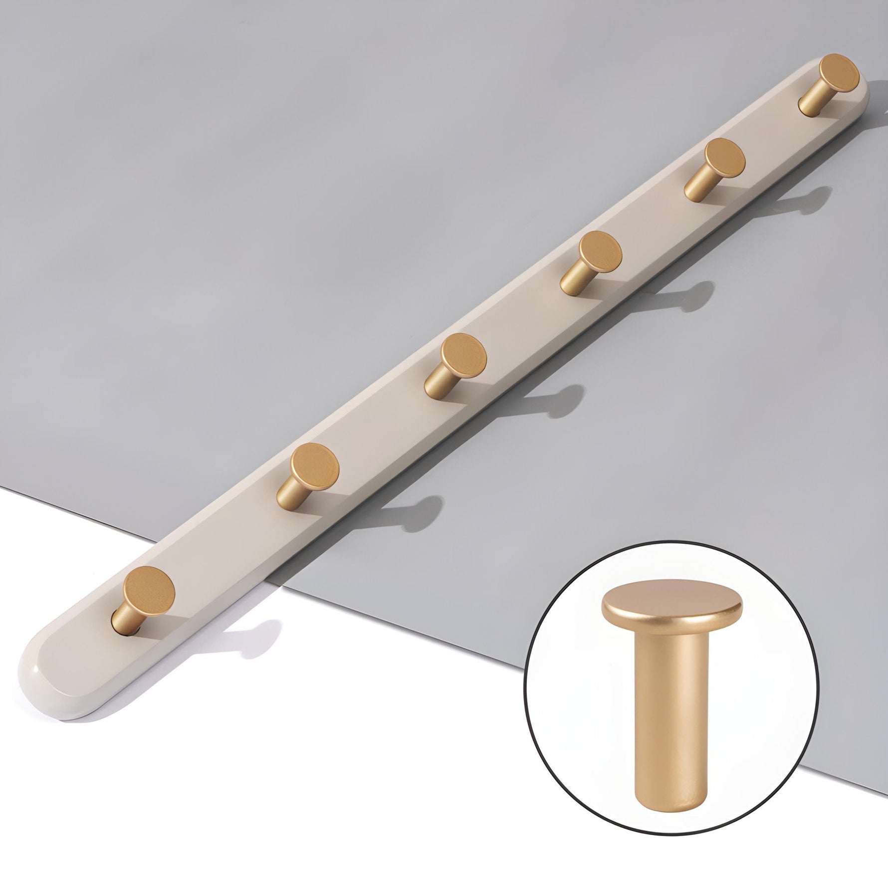 Stilvolles Wandregal mit Haken für Ihre moderne Einrichtung